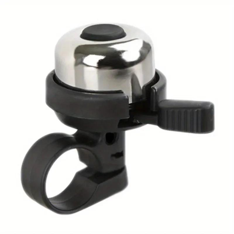 Noul clopoțel negru pentru bicicletă Bicicletă de munte din aliaj de aluminiu Bicicletă în aer liber Echipament de ciclism pentru copii