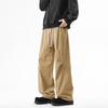 Versatile Overalls Men's Spring and Summer Straight Wide-leg Pants Drape Long Pants