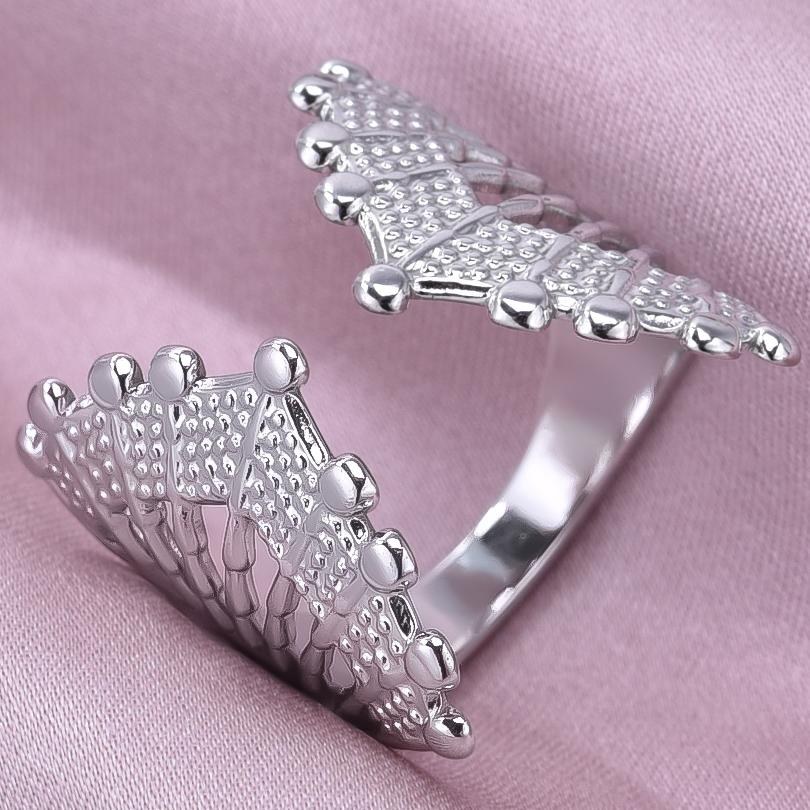 1/2/3pcs Animal Ring Butterfly Cat Wings Shell Open Adjustable Stainless Steel Rings For Women Men Accessories Fashion Jewelry