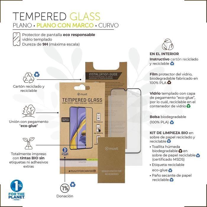 Muvit for change verre trempe iphone 13 pro max