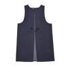 Apron Pin Tuck Apron Dark Blue [Kusuguru Japan] Denim-style K103-88 M-L