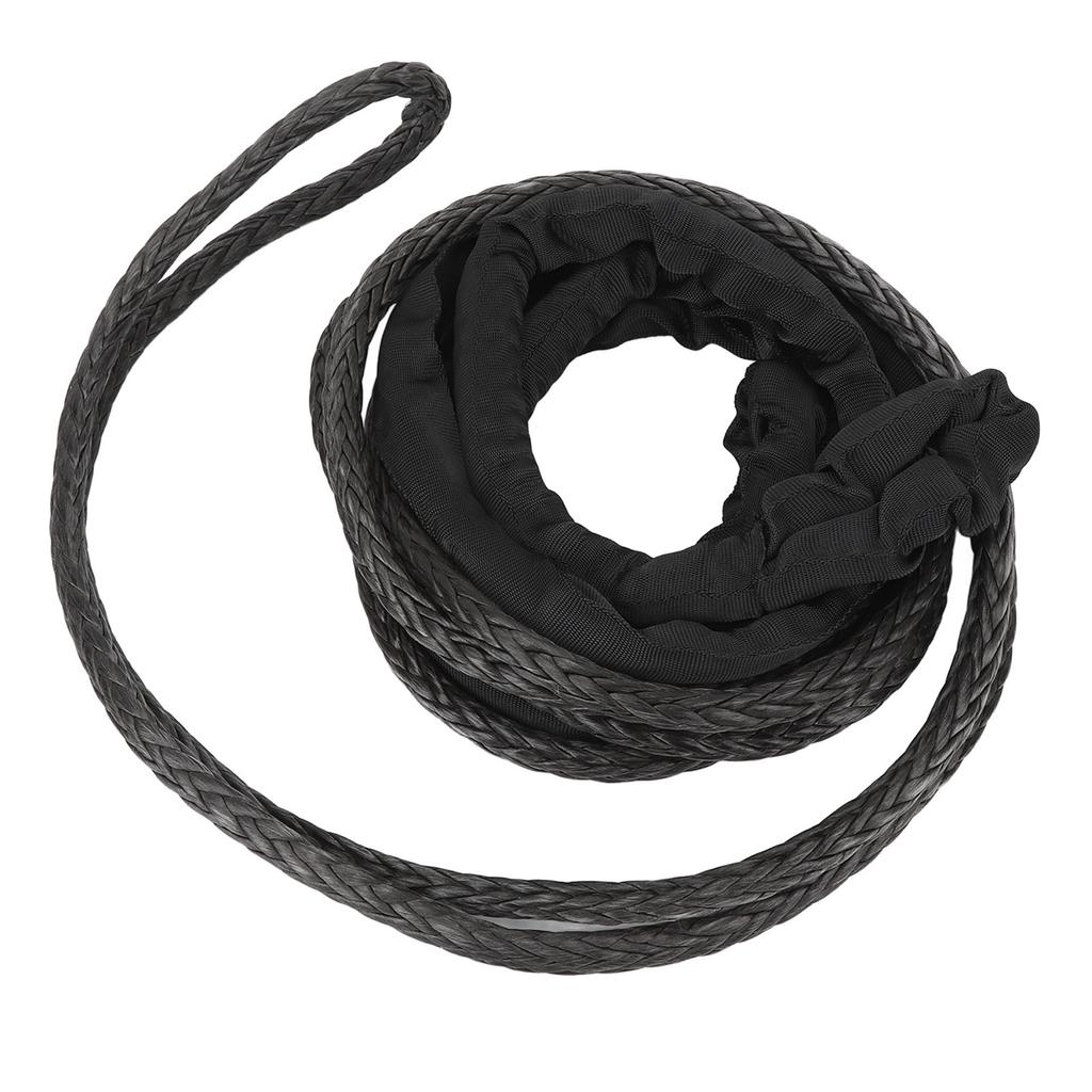 Synthetic Winch Rope 26455lbs Break Strength Winch Cable Line Extension for Off Road Vehicle ATV UTV SUV 6m 19.68ft
