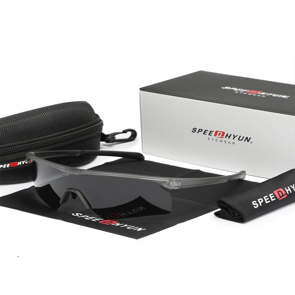 Anti-Fog Mountain Bike Glasses SPEEDHYUN Polarized UV400 & Ventilation System for Trail Riding