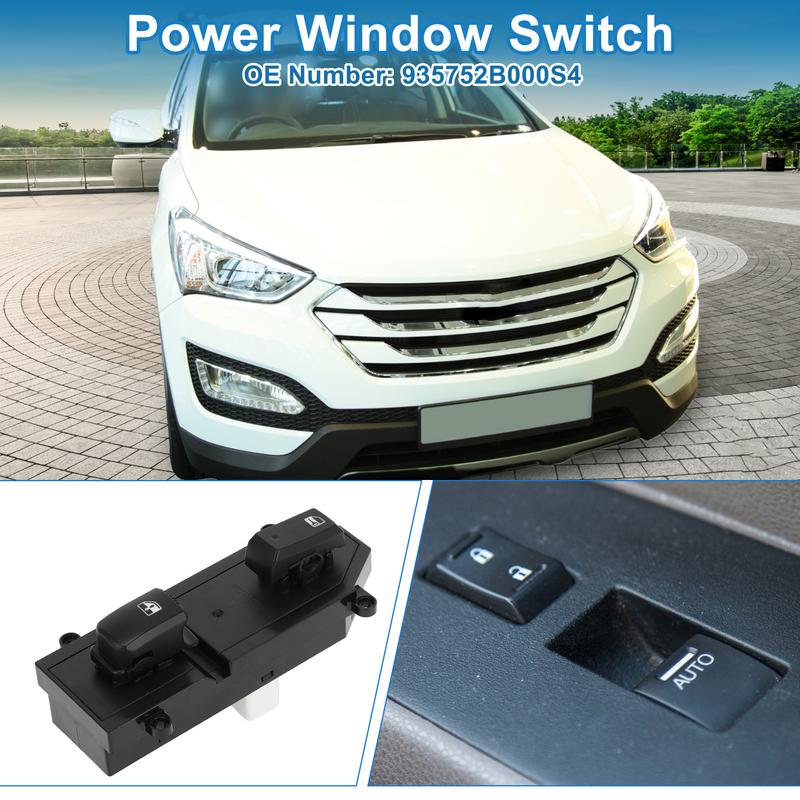 X Autohaux Front Right Power Window Switch for Hyundai Santa Fe 2007-2012 No.935752B000S4
