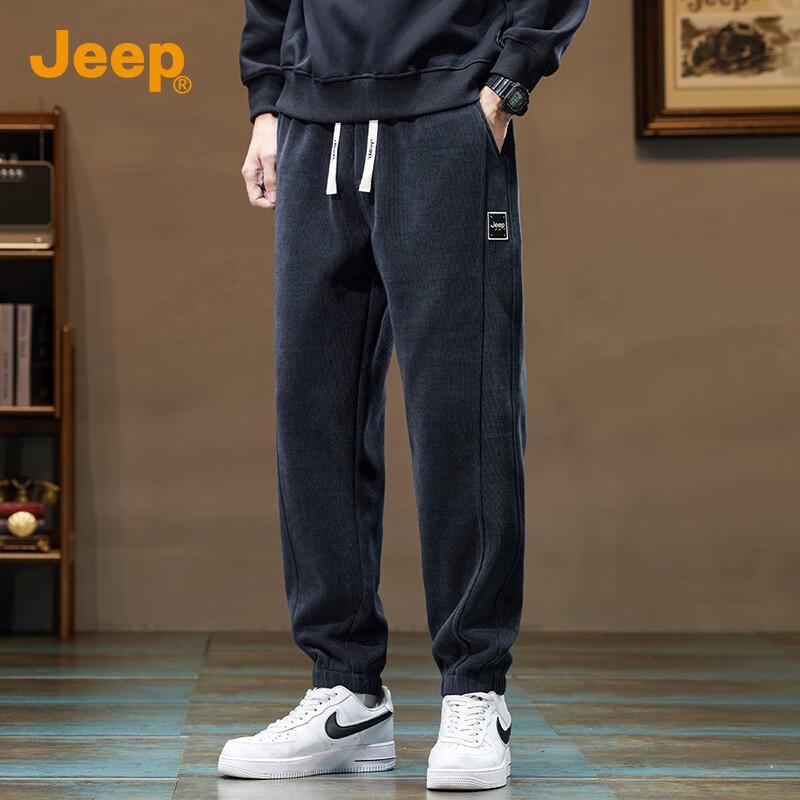 JEEP Men s Corduroy Fleece Joggers 3XL