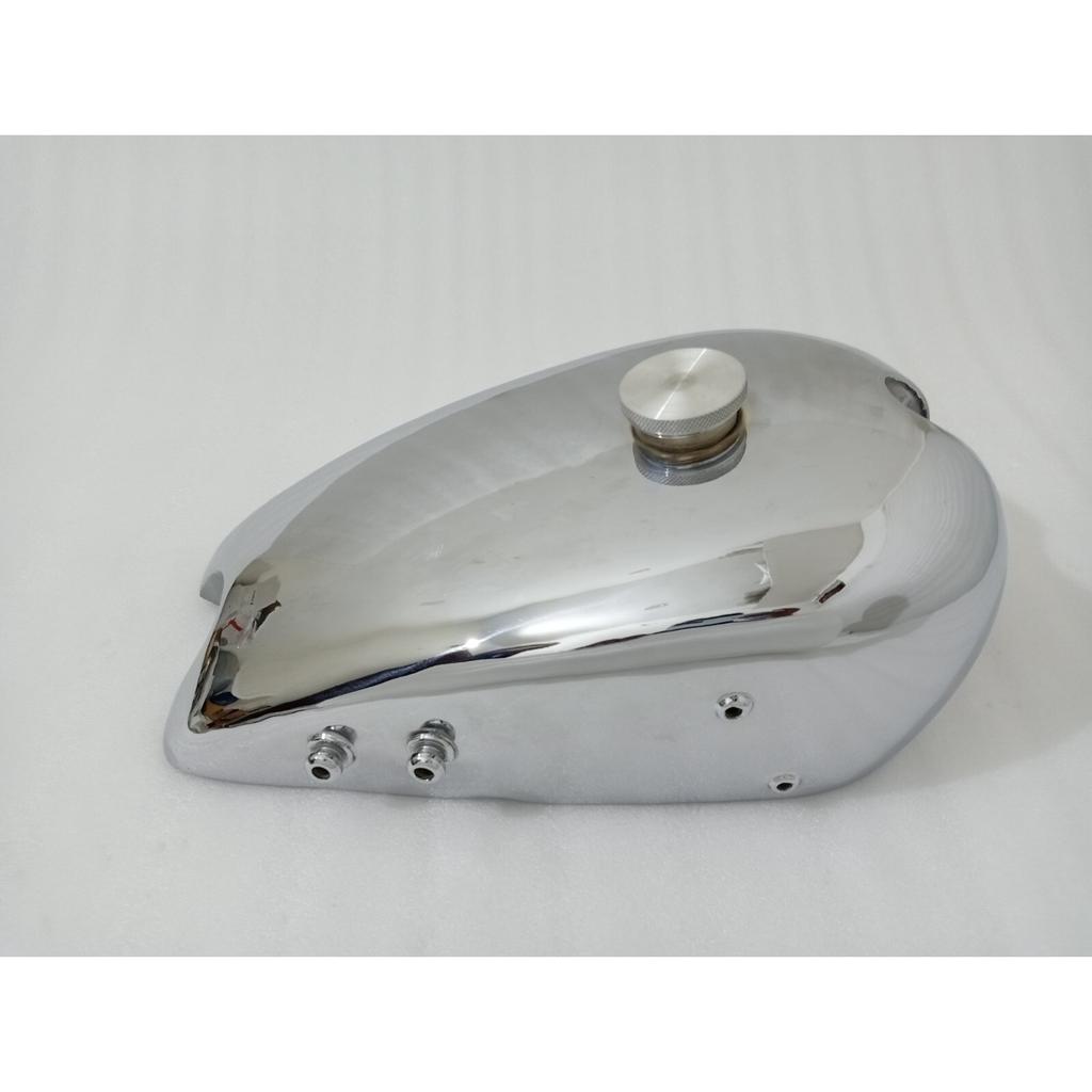 BSA SLOPER A2 STEEL CHROME PLATED GAS FUEL PETROL TANK +CAP |Fit For