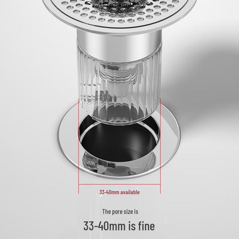MEJUE Stainless Steel Sink Pop-Up Drain Stopper