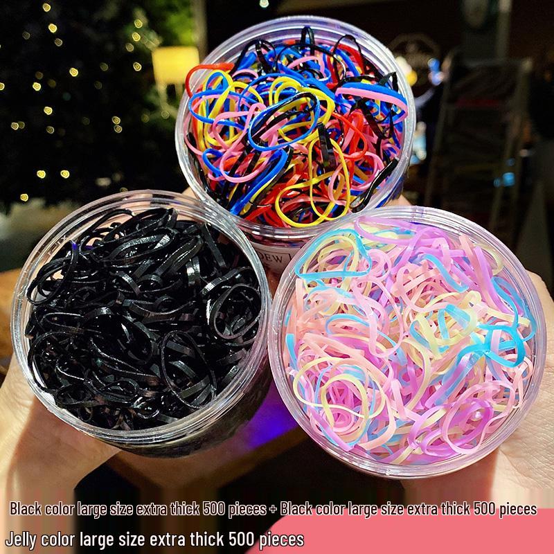 Elastic Hair Ties for Children - Small, Durable, High Elasticity Bands for Girls