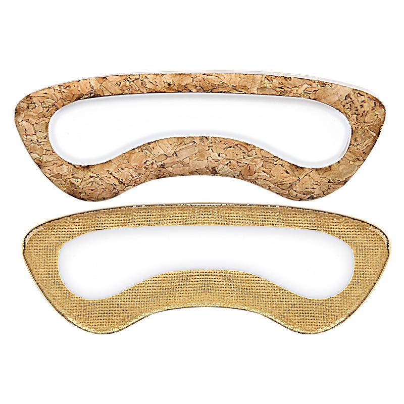 

Cork U-Shape Heel Pad: Soft Gel, Shock Absorption, Anti-Slip, Self-Adhesive, Half-Size Sports Sticker