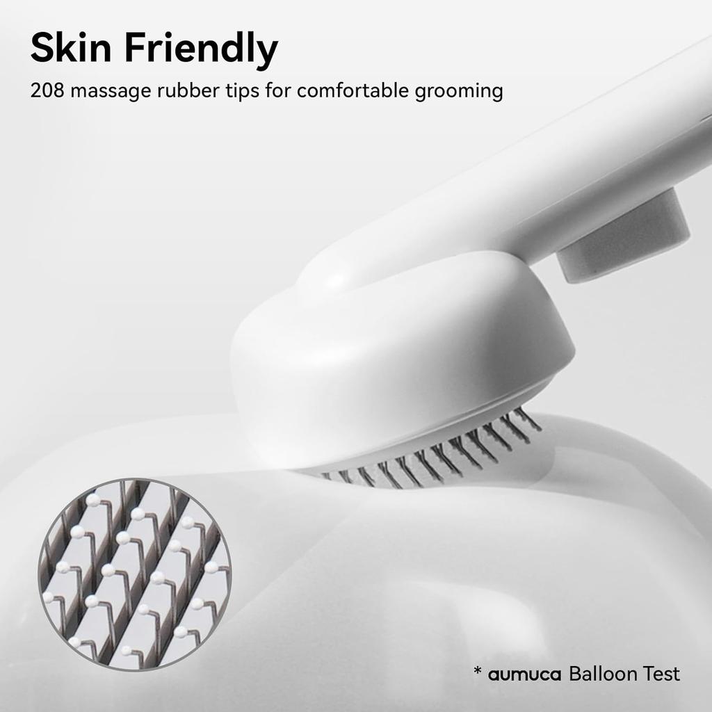 Cat Brush for Shedding, Cat Brushes for Indoor Cats, Cat Brush for Long or Short Haired Cats, Cat Hair Brush Cat Grooming Deshedding Brush