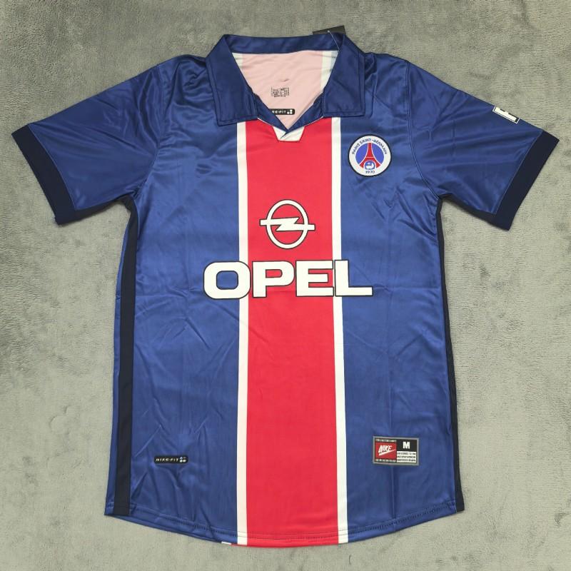 Vintage Retro Football Jersey Replica Club Match Shirt Short Sleeve Unisex Adult Winter Fall