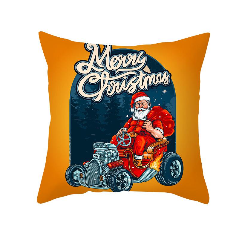 

Чехол на подушку с рисунком Санта-Клауса, скандинавский офисный чехол для дивана 40x40cm