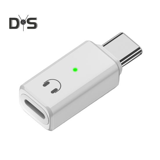 

Адаптер для наушников USB-C - аудиоадаптер USB Type C Male - Female Адаптер для наушников Усилитель для гарнитуры Адаптер для Apple белый