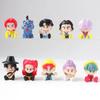 10pcs/Set Kpop Demon Hunters Action Figure Toy Derpys Tiger Rumi Mira Zoey Sussy Figurine Doll Model For Fans Gift