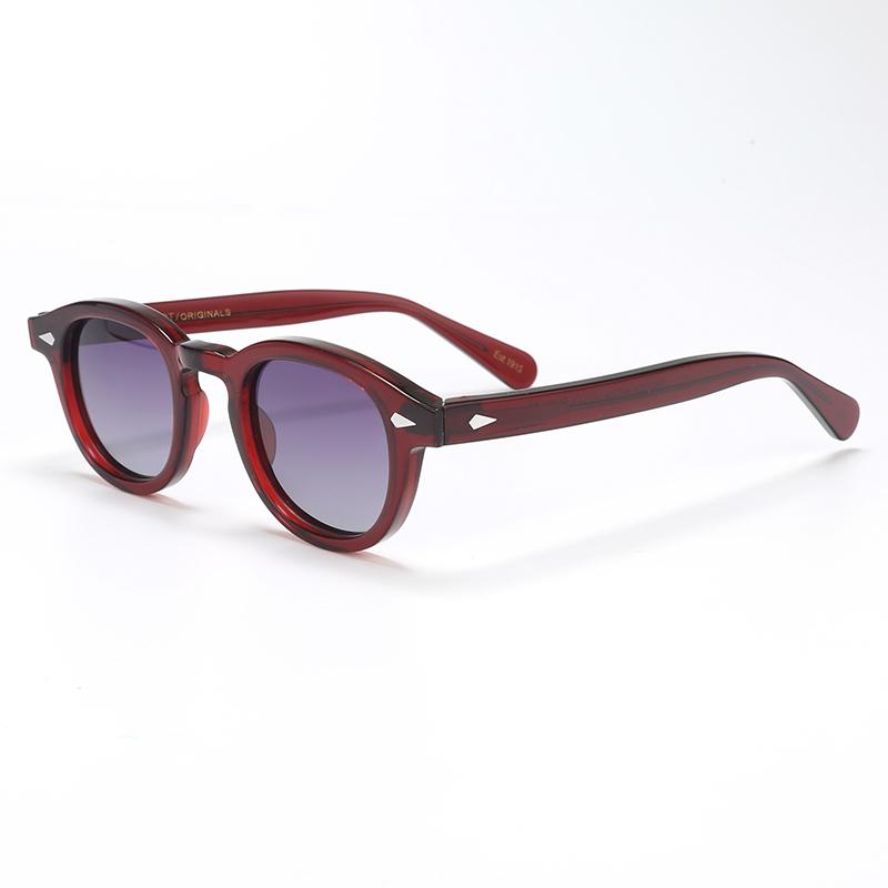 Fashion Polarized Sunglasses Men UV400 Johnny Depp Lemtosh Brand Designer Sun Glasses For Male Retro Acetate Frame Oculos