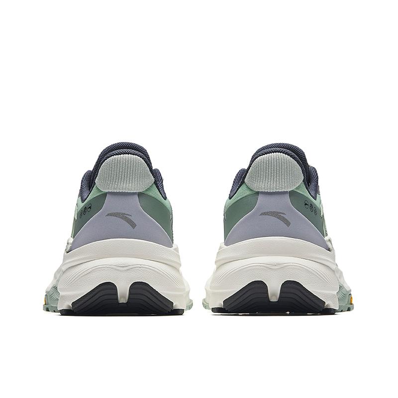 Anta Explore Trendy Comfortable Non-Slip Wear-Resistant Low-Top Casual Running Shoes Women sneaker Gray Green 922445587-1