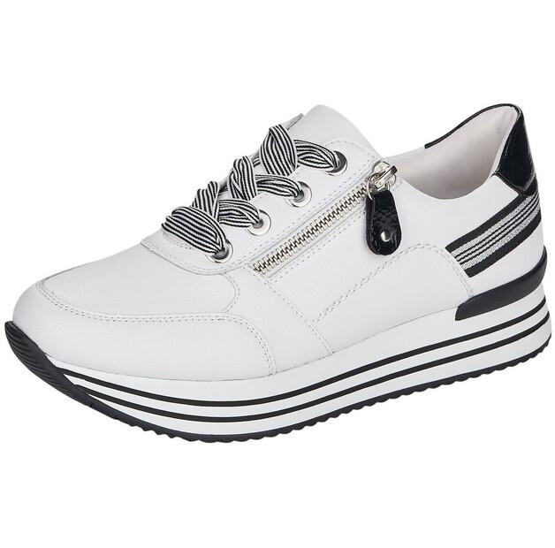 Women's Slip-ons Remonte Dorndorf Platform Sneakers White Black