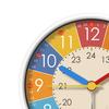 Kids Bedside Analog Alarm Clock with Color Coded Zones Portable Silent Movement Multipurpose