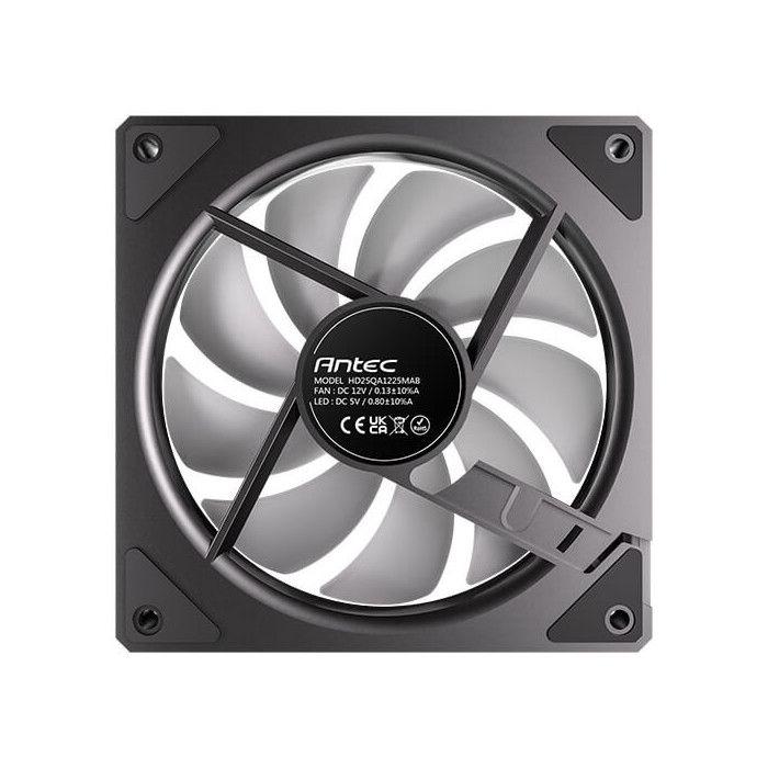 Antec Vision 120R ARGB Ventola CPU 12cm Nero 27.5 Son Pressione 1.03 mmH2O