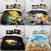 Anime Simpsons The 3d Print Duvet Cover Pillowcase Set Bedroom Gift Bedding