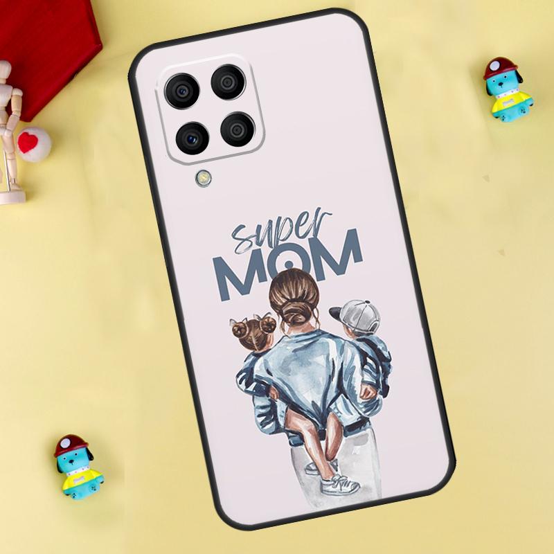 

Super Mom Love Kid Case For Samsung Galaxy M13 M33 M53 M14 M12 M15 M06 M16 M36 M56 M31 M32 M52 M35 M55 M34 M54 Samsung M21