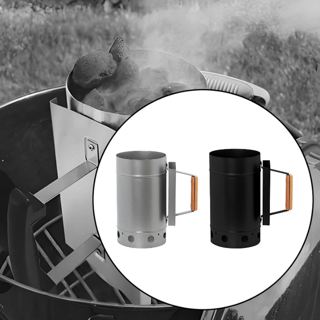 Charcoal Chimney Starter for Charcoal Grill and Barbecues for Grilling BBQ