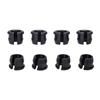 8pcs/lot MTB Road Bike Schrader Valve Rim Convert To Presta Valve Inner Tube Adapter Rubber Plug