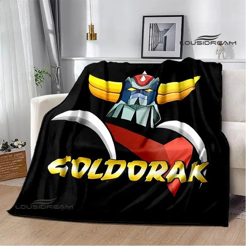 UFO ROBO GRENDIZER GOLDORAK printing blanket thin blanket anime blanket Picnic blanket birthday gift