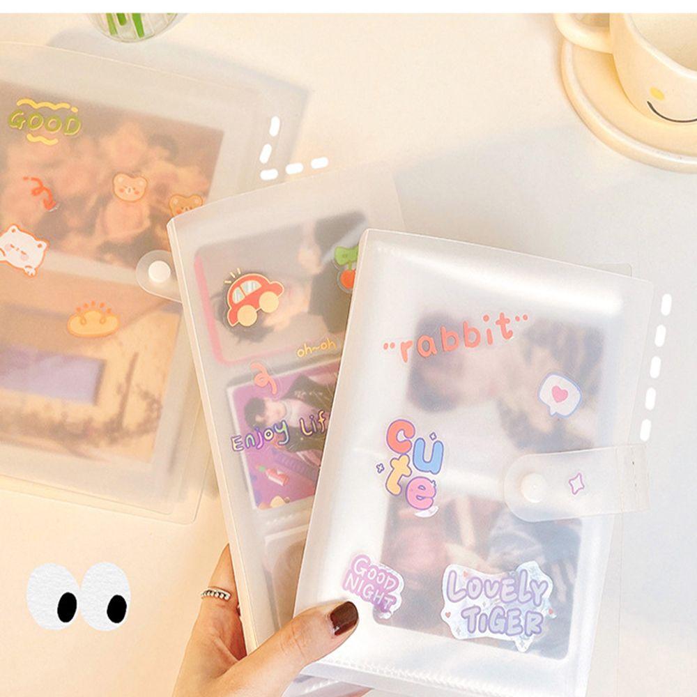 Showing Book Transparent Nail Album Nail Sticker Case Manicure Notebook Nail Sticker Storage Book