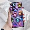Creative Cat Claw Design For Samsung Galaxy S26 S25 S24 S23 S22 S21 S20 Ultra Plus FE 5G Black Soft TPU Phone Case