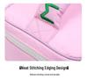 Korean Style Pastel Cotton-Filled Handbag Cosmetic & Travel Wash Bag
