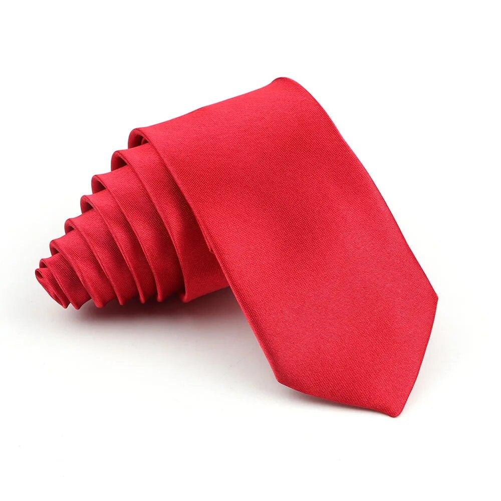 Cravate 5 cm, pour hommes, Angleterre, version étroite, décontracté, groupe de couleurs unies, couleur unie, cravate