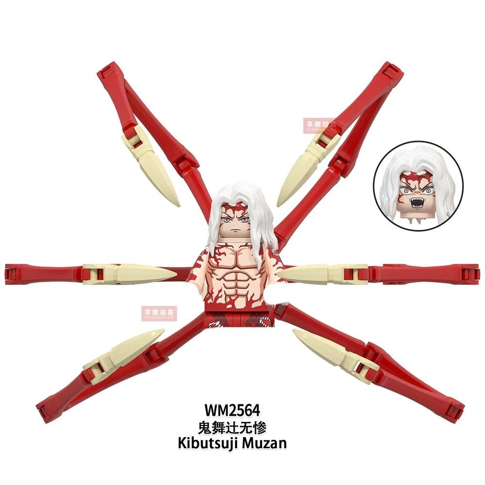 WM Blocks 6116 6137 6138 Demon Slayer Tanjirou Nezuko Inosuke Zenitsu Giyuu Rengoku Uzui Tengen Anime Bricks Building Blocks