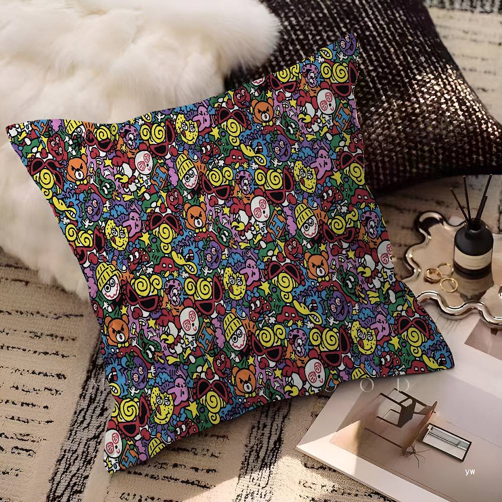 Japan Fashion Hysteric Mini Pillow Cushion Cover Pillowcase Living Room Sofa Home Decor