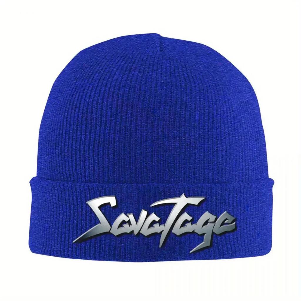 Savatage Band Slouchy Beanie For Unisex Warm Bonnet Knitted Hat