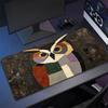 Large Esports Mouse Pad Smooth Abstract Oil Painting Flexible Rubber Gamer Pc Computer Keyboard For Cs Kawaii Mosuepad
