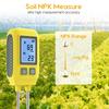 Soil NPK Analyser Meter 0-1999mg/kg Dual Needle Nitrogen Phosphorus Potassium Detector Soli Temp Fertility Tester Garden Farm