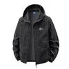 Men's Retro Hooded Thin Ice Silk Sun Protection Jacket - Summer Outdoor Loose-Fit Plus Size