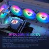 Thermaltake TH360 V2 Ultra ARGB SyncAlO Liquid CoolerARGB Fans 120 X 3PWM 500~1500rpmWater Block 2.1-inch LCDHydrage Blue CL-W420-PL12BU-A