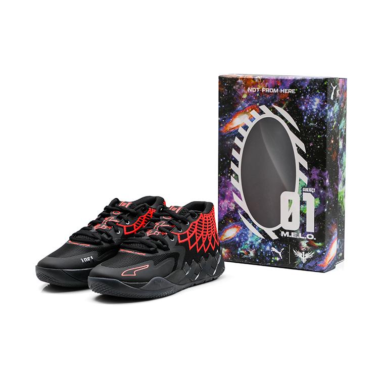 PUMA LaMelo Ball MB.01 Black Red Blast 376443-08
