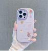 Balloon Bear Metal Frame Phone Case for iPhone 13-17 Pro Max