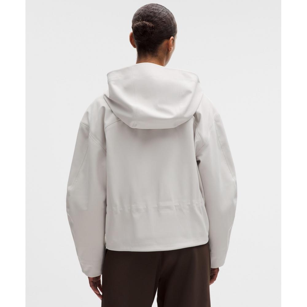 Lululemon Cross Chill Cinch Back Casual Jacket Dove Grey