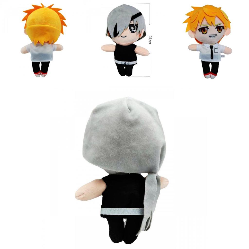 Adorable Chainsaw Man Plush Toy Denji Power Quanxi Makima Pochita Soft Cuddly Kids Gift