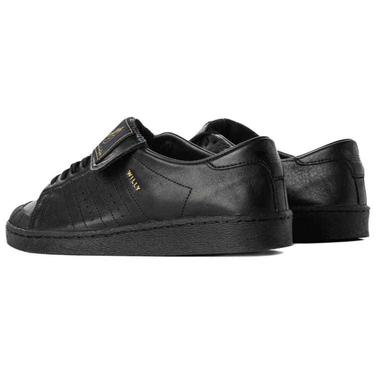 Willy Chavarria x adidas Jabbar Low Schwarz Unisex Sneaker Core-Black Gold-Metallic HQ4867