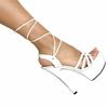 2025 Summer High Heels 15CM Thin Heel Waterproof Table Sandals Women's Fashion Shoes Banquet Shoes