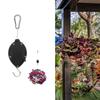 Retractable Hooks for Planter and Decorations Ideal for Home and Garden Spaces Indoor and Outdoor Plant Hangers