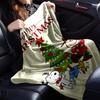 Peanuts Christmas Celebration Blanket Soft Throw Blanket For Home Bedroom Bed Sofa Travel Office Solid Christmas Blanket