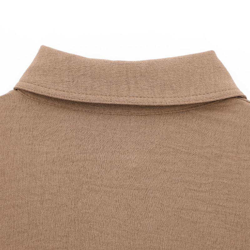 Kaslead New Arrival Women's Fashion Style Long Sleeves Lapel Shirt Casual Pants 2728568 2116568