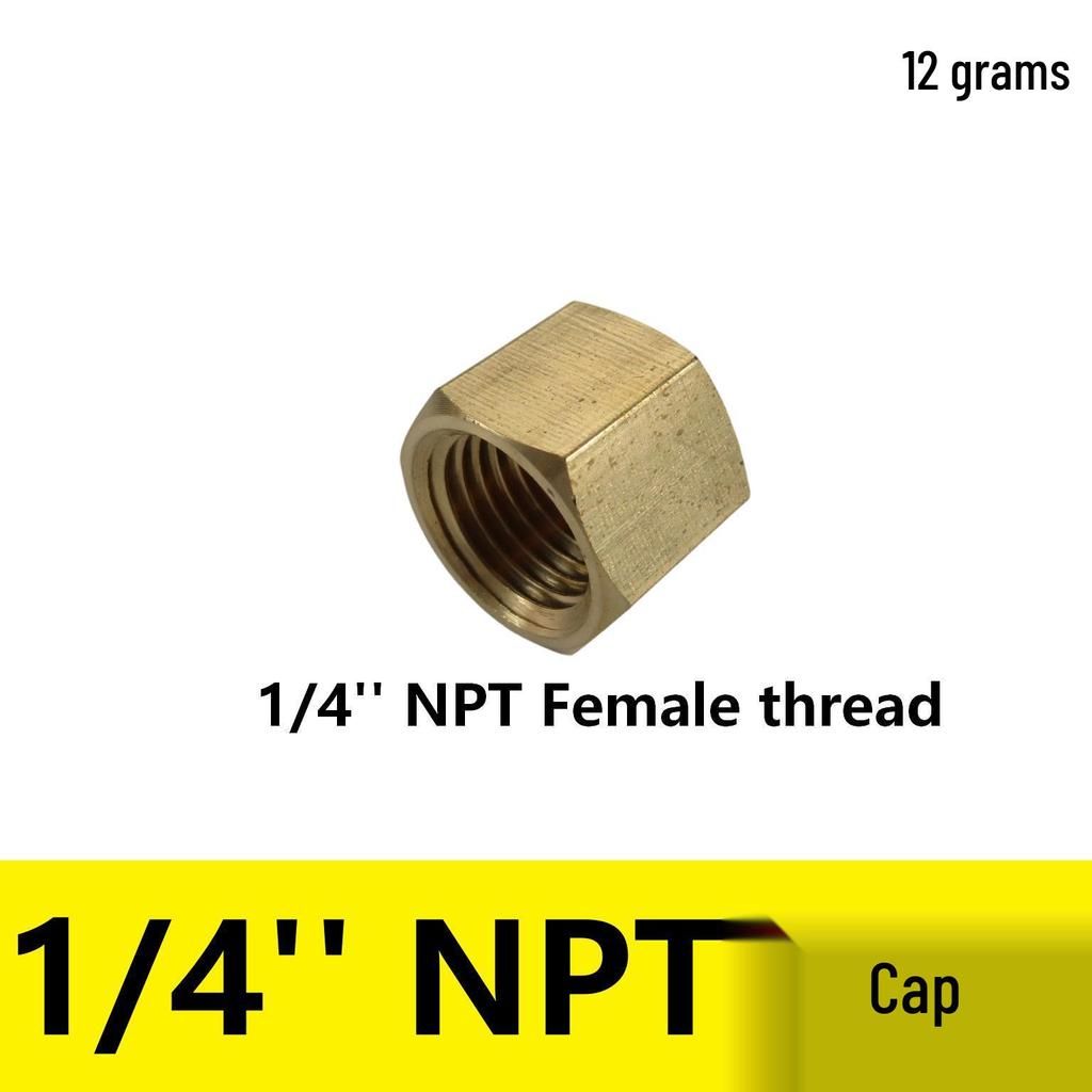 1/2" NPT Brass Male Pipe Adapter, Hex 1" NPT Male Threaded Fitting