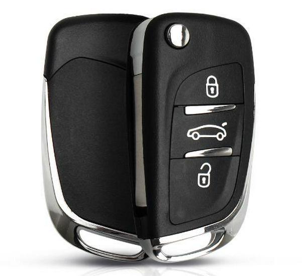 

433MHz Folding Remote Key for FT DS Model with 3 Buttons